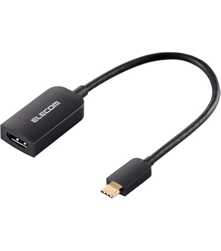 Amazon.co.jp: エレコム usb c 変換アダプタ Type-C to HDMI 4K