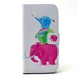 UNEXTATI Galaxy S3 手帳型 ケース 高品質 PUレザー カード収納ケース カバー 耐衝撃 全面保護 防塵 スタンド機能 Samsung Galaxy S3ケース Case (ホワイト