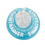 Orara beauty　子供用 うきわ 浮き輪 フロート スイムリング 海 プール お風呂 水泳 水遊び 入浴 赤ちゃん ベビー キッズ 女の子 男の子　プラスチック (Ｓ, ブルー)