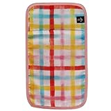 DORACO ひんやり 汗取りパッド 【保冷ジェル付き】汗っかきな赤ちゃんに 背中 あせも対策　 ベビー ブランド 安心の日本製　出産祝い ギフト に 人気 (レインボーチェック)