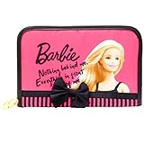 バービー Barbie マルチケース サテン フューシャピンク ライトピンク 母子手帳ケース fo-bib2 No.02（フューシャピンク）