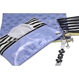 おしりふきケース パープル＆ホワイト