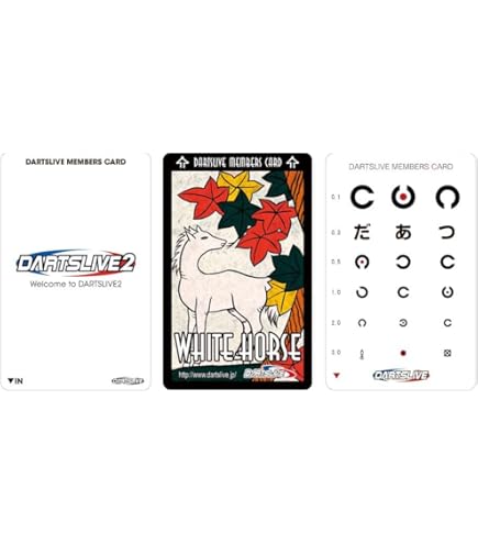 ☆彡☆彡DARTSLIVECARD ・ダーツライブカード 【ホワイオトホース 