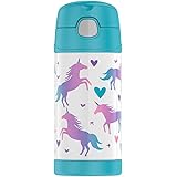 Thermos FUNtainer Insulated Drink Bottle, Unicorn, F4019UN6AUS