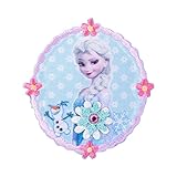 ミノダ ディズニープリンセス フラワーワッペン小 Disney エルサ M D01Y0384