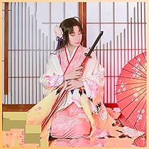 【10/5まで最終値下げ】　 空の境界　両儀式　コス衣装+武器セット Amazon | 空の境界 両儀式 花嫁 コスプレ衣装 和服 セット