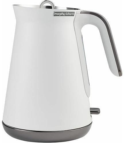 Morphy Richards Illumination Wasserkocher, 1,7 Liter, Weiß – Mit 3 KW Power, Kalkfilter & Beleuchtetem Gehäuse