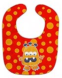 Caroline 's Treasures Little Monster Baby Bib L BB7005BIB