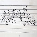 ウォールデコ：リーフの壁掛け【流線形】*【壁面装飾】【インテリア】【ウォールアート】【アートウォール】