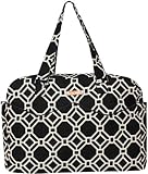 Foxy Vida Lattice Satchel Diaper Bag, Black by Foxy Vida [並行輸入品]