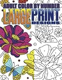 Adult Color By Number Large Print Designs