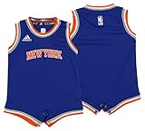 Adidas NBA Infant 's New York KnicksレプリカRoad Onesieジャージー、ブルー 18 Months ブルー