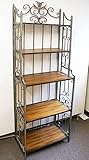 ★ゴシック &amp; クラッシック◆ロート アイアン 5段 シェルフ アンティーク