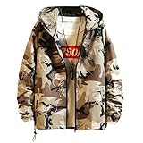 [セカンドルーツ] 6色 ウィンドブレーカー パーカー マウンテン フード付き トラック ランニング ジャージ ジッパー スポーツウェア ジャケット 大きいサイズ ウィンドジャケット ボクサー あたたかい ジャンパー ざっくり ヨガウェア ランニングウェア ホットヨガ トレーニング あったかい 夏 大きめ 学生 オオキイ 丈 フードつき 春物 ミリタリー グリーン 1S-R19-GRL