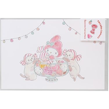 未開封　新品　マイメロディ　ポストカード　はがき　おめかしシリーズ Amazon.co.jp 最新リリース: ポストカード・絵柄付はがき の新着