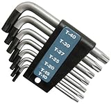 ベスト 7PC. トルクスネジ用レンチ THP-007