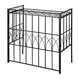 エアコン 室外機カバー 目隠し ガーデニング エクステリア 園芸用品 デザイン おしゃれ カバー ブラック