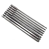 8ピースT9-T40 150ミリメートルlenght磁気トルクスドライバービット1/4 "六角シャンクs2鋼電気screwdrierツール
