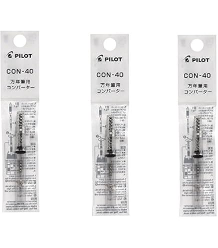 PILOT CON-20 万年筆用コンバーター 3個入り コンバーター] コンバーター20 （万年筆用インキ吸入器） CON-20