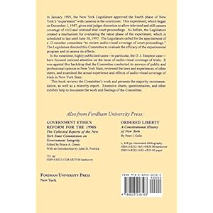 An Open Courtroom: Cameras in New York Courts