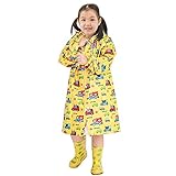 KUUQA レインコート レインウェア キッズ 子供 雨具 カッパ　自転車 子供レインコート 小学生 男女兼用 厚手　80cm～130cm