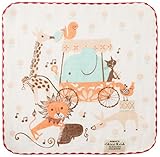 シンジカトウ 森の音楽会 タオルチーフ レッド SKTC129-01