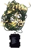 STE イルミネーション LED100球バッテリーライト 電球色