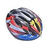 子供 ヘルメット 軽量 サイクリング 自転車 登山 スポーツ キッズ 安全 おしゃれ 一体成型 (イーグル)