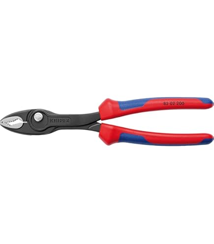 Amazon | KNIPEX(クニペックス) 圧着ペンチ 215mm 9722240 | 圧着ペンチ