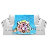 ブランケットウルトラソフトFuzzy 4サイズ！DIANOCHEデザインからby Marley Ungaro German Shepherd Dog AquaホームDecor Unique Desig
