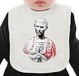 Julius Caesar Bust ネクタイを有する有機ビブ Medium