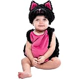 黒猫 ベビー 幼児 ハロウィン 女の子 着ぐるみ ハロウィン コスチューム 90-95cm [並行輸入品]