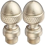 Baldwin 1092056i Acorn Tipヒンジ、生涯サテンニッケル