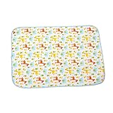 AMAA ベビー 綿 おむつ替えシート 携帯用 防水 おむつ取替えマット 超便利 折りたたみ お出かけ用 出産祝い 50*70cm