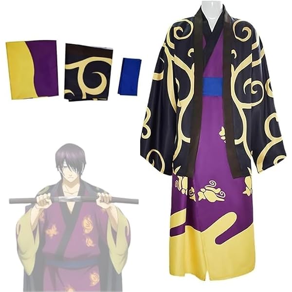 Amazon.co.jp: [WUBA] 高杉晋助 コスプレ衣装 銀魂 たかすぎしんすけ