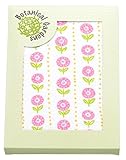 日繊商工 Botanical Gardens ハルジオン フェイスタオル ピンク BG-503