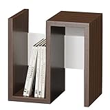 白井産業 【SHIRAI】 キアエッセ パズルラック ダークブラウン KIA-3535DK