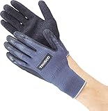 TRUSCO グリップフィット手袋 天然ゴムLL