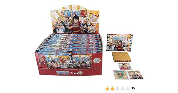 販路限定品 ロッテ ワンピースマンチョコ ワノ国編 1枚入 30個 ロッテ チョコレート菓子 通販 Amazon