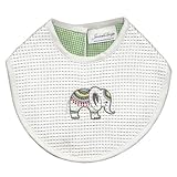 Jacaranda Living Baby Bib, Lucky Charm Elephant by Jacaranda Living