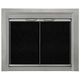 Pleasant Hearth cb-3300 Colby暖炉ガラスドア、サンライトニッケル S CB-3300 1