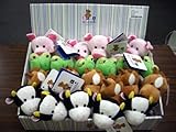 Beverly Hills Teddy Bear Baby Rattle Animals Set OF 4 by Beverly Hills Teddy Bear
