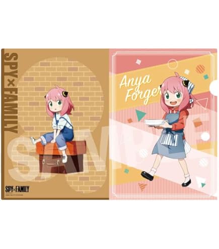 Amazon | SPY×FAMILY A4シングルクリアファイル アーニャ/リンクコーデ