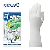 ［ショーワグローブ］オールコート手袋【ビニトップ薄手】（1袋20双入り・塩化ビニール製）《035-130・L》