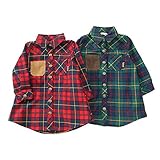 Bobson (ボブソン ) ワンピース (80～130cm) キムラタンの子供服 (77460-173) レッド 110