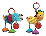 Infantino Pull & Play Jittery Pal Asstd Elephant/Giraffe by Infantino [並行輸入品]