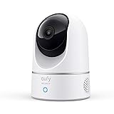 Anker Eufy IndoorCam 2K Pan & Tilt（屋内カメラ)【ネットワークカメラ/ベビーモニター/ペット見守り/音声アシスタント/ナイトビジョン/モーショントラッキング/全周囲監視】