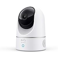 Anker Eufy IndoorCam 2K Pan & Tilt（屋内カメラ)【ネットワークカメラ / ベビーモニター / ペット見守り / 音声アシスタント / ナイトビジョン / モーショントラッキング / 全周囲監視】