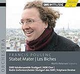 プーランク : スターバト・マーテル | バレエ音楽 「牝鹿」 (Francis Poulenc : Stabat Mater , Les Biches / Marlis Peterson , Radio-SO Stuttgart des SWR , SWR Vokalensemble Stuttgart , NDR Chor , Stephane Deneve) [輸入盤]