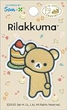 パイオニア Rilakkuma リラックマ ワッペン 1枚 縦51mm×横46mm シール・アイロン 両用接着 RK451-RK60